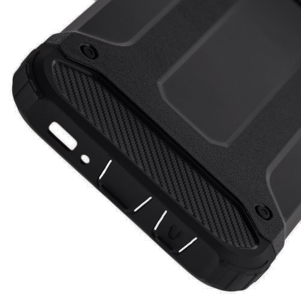 Deksel for Samsung Galaxy S8+ G955, Techsuit, Hybrid Armor, Svart