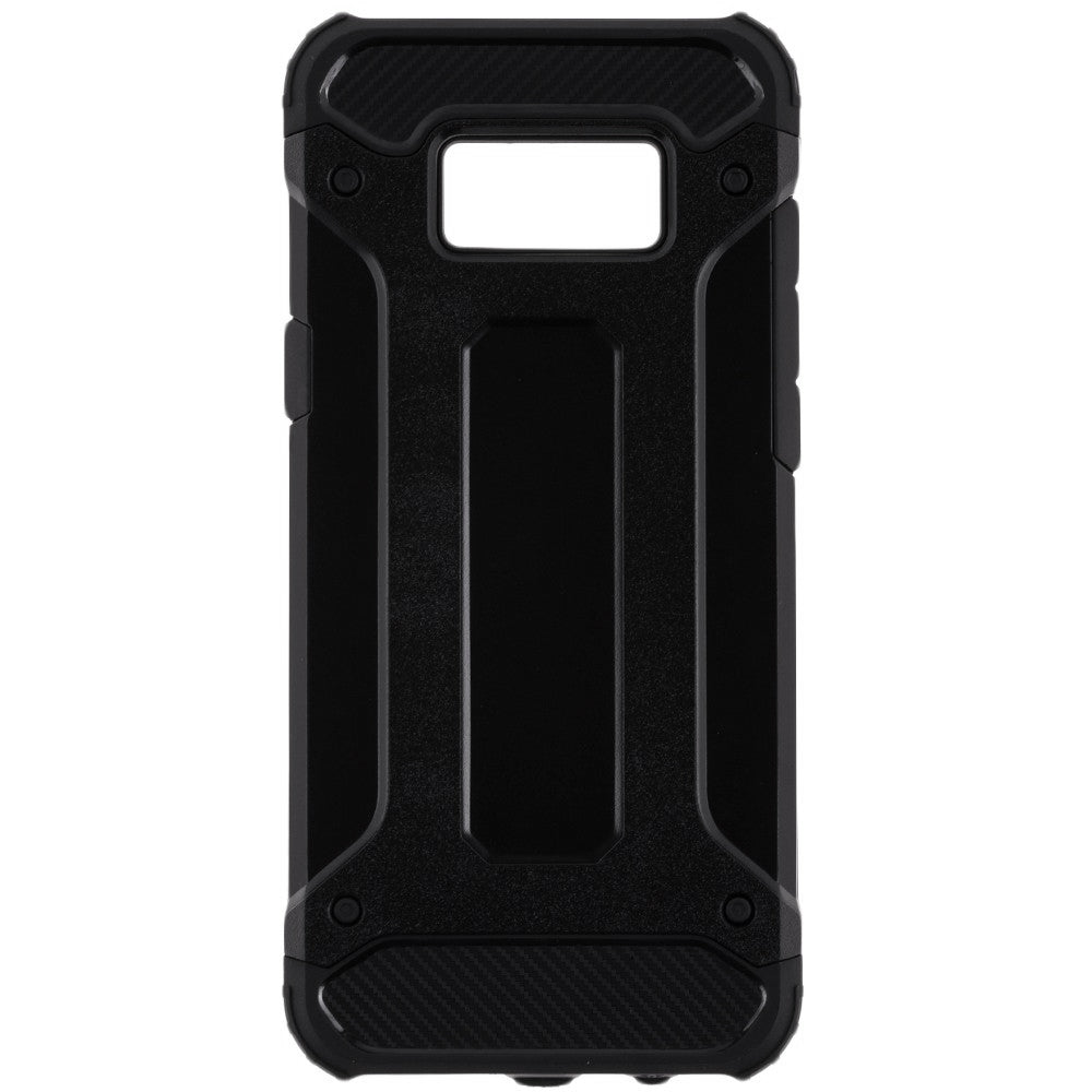 Deksel for Samsung Galaxy S8+ G955, Techsuit, Hybrid Armor, Svart