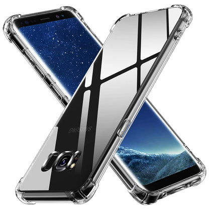Deksel til Samsung Galaxy S8+ G955, Techsuit, Støtsikker Klar, Transparent