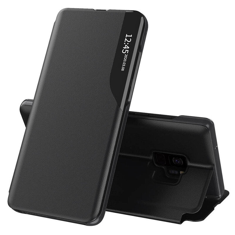 Deksel for Samsung Galaxy S9 G960, Techsuit, eFold, Svart