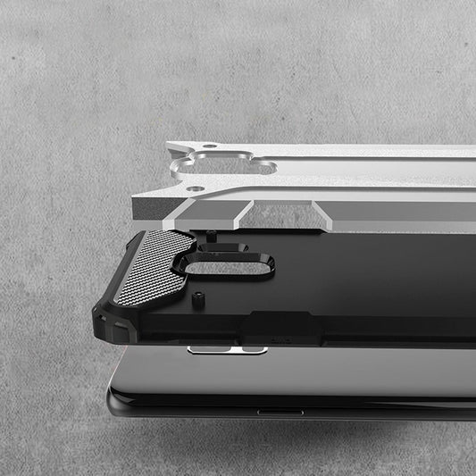 Deksel for Samsung Galaxy S9 G960, Techsuit, Hybrid Armor, Svart
