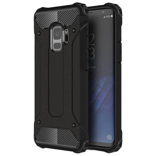 Deksel for Samsung Galaxy S9 G960, Techsuit, Hybrid Armor, Svart