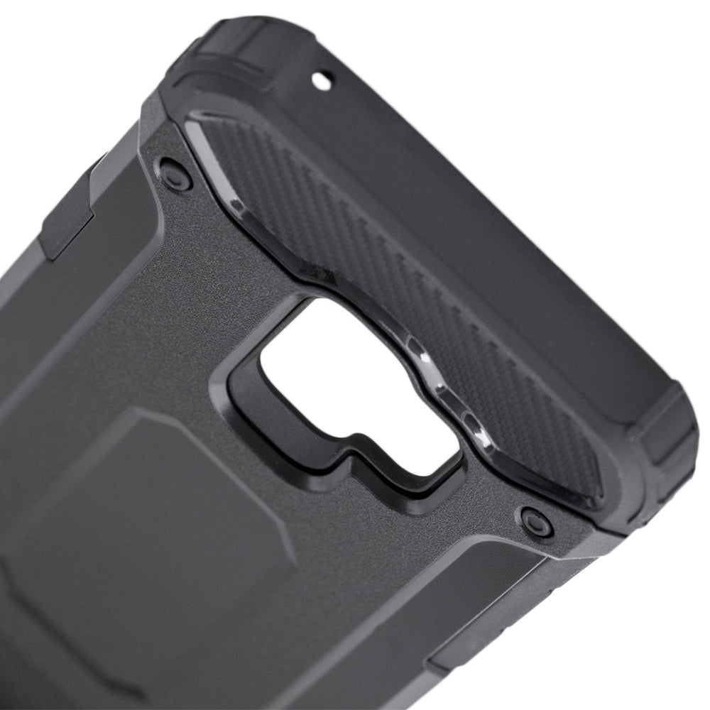 Deksel for Samsung Galaxy S9 G960, Techsuit, Hybrid Armor, Svart