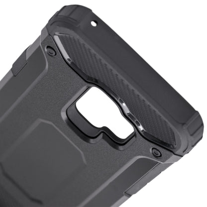 Deksel for Samsung Galaxy S9 G960, Techsuit, Hybrid Armor, Svart
