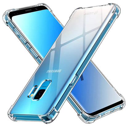 Deksel til Samsung Galaxy S9 G960, Techsuit, Støtsikker Klar, Transparent