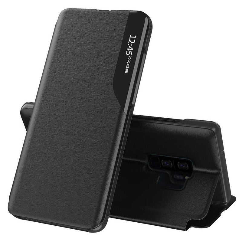 Deksel for Samsung Galaxy S9+ G965, Techsuit, eFold, Svart