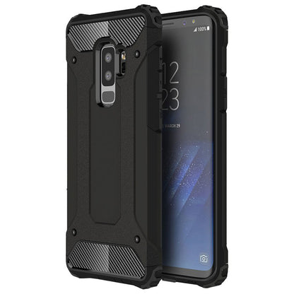 Deksel til Samsung Galaxy S9+ G965, Techsuit, Hybrid Armor, Svart
