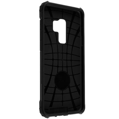 Deksel til Samsung Galaxy S9+ G965, Techsuit, Hybrid Armor, Svart