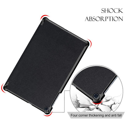 Deksel til Samsung Galaxy Tab A 10.1 (2019), Techsuit, FoldPro, Svart