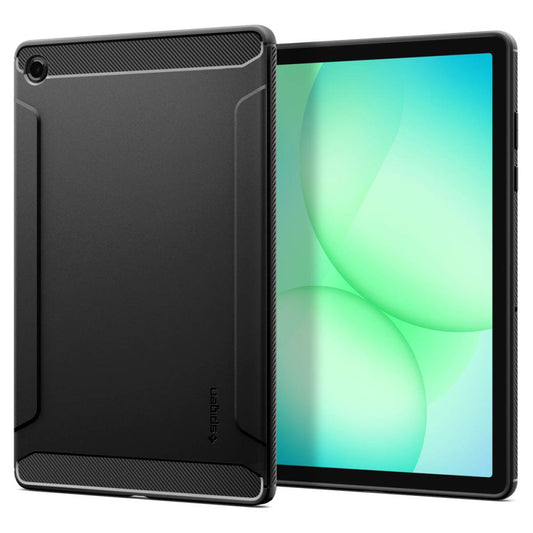Deksel for Samsung Galaxy Tab A11+, Spigen, Rugged Armor, Matt Svart