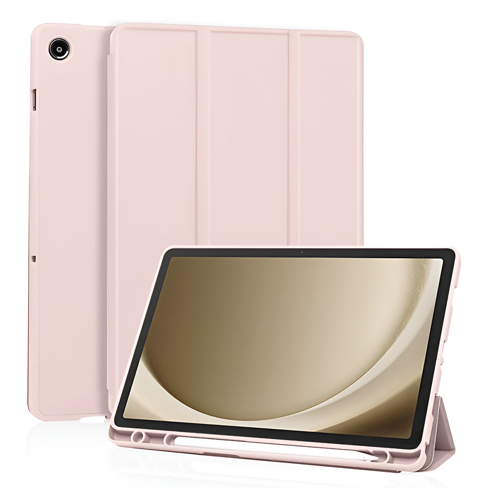 Deksel for Samsung Galaxy Tab A11+ / Tab A9+, Techsuit, Flex Trifold, Rosa