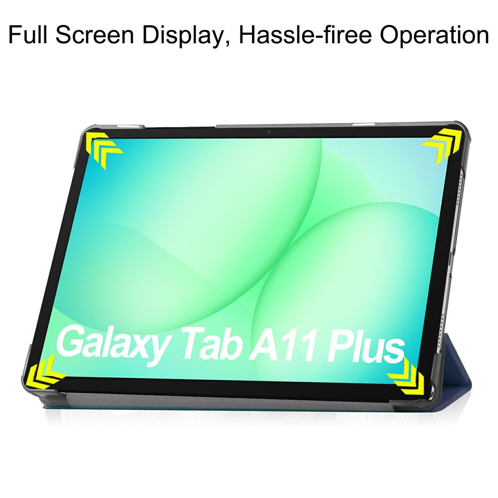Deksel for Samsung Galaxy Tab A11+ / Tab A9+, Techsuit, FoldPro, Blå