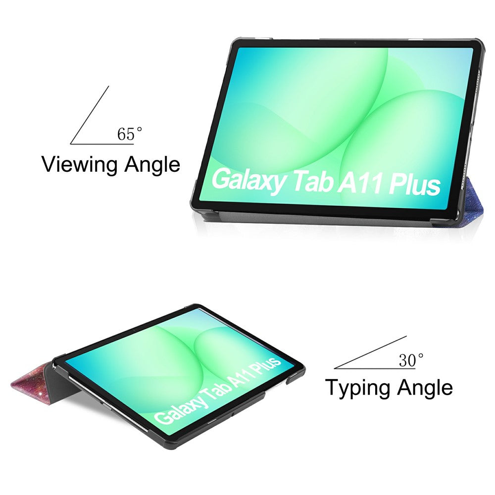 Deksel for Samsung Galaxy Tab A11+ / Tab A9+, Techsuit, FoldPro Galaxy, Flerfarget