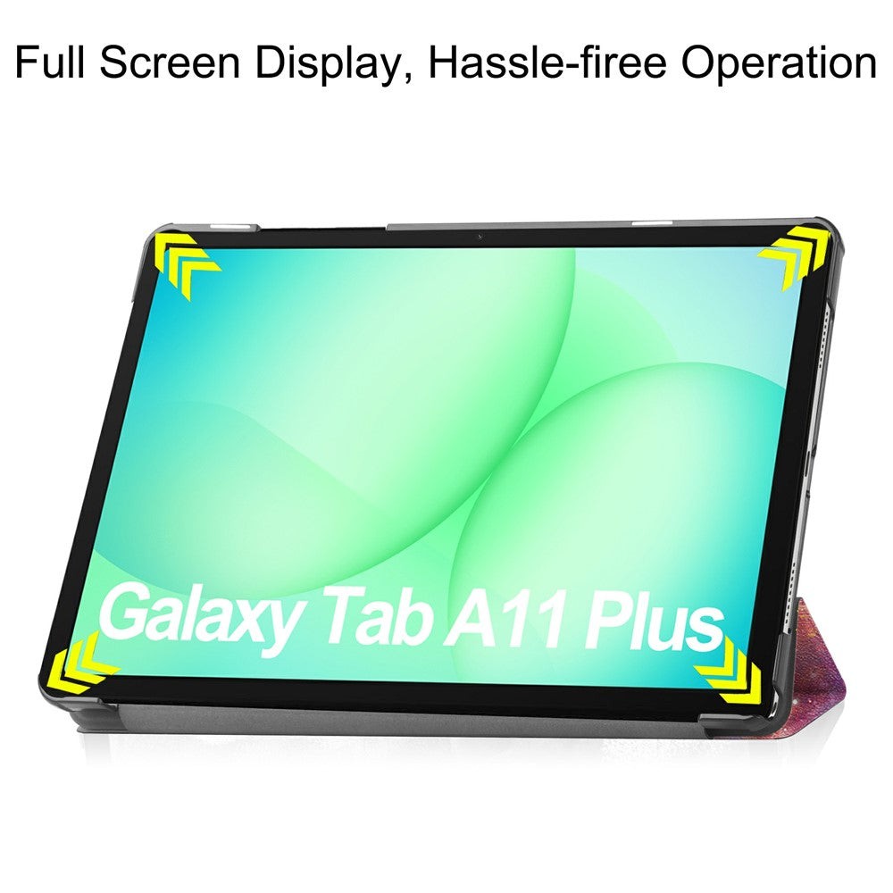 Deksel for Samsung Galaxy Tab A11+ / Tab A9+, Techsuit, FoldPro Galaxy, Flerfarget