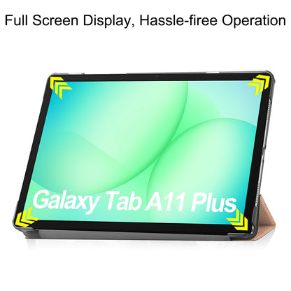 Deksel for Samsung Galaxy Tab A11+ / Tab A9+, Techsuit, FoldPro, Rosa