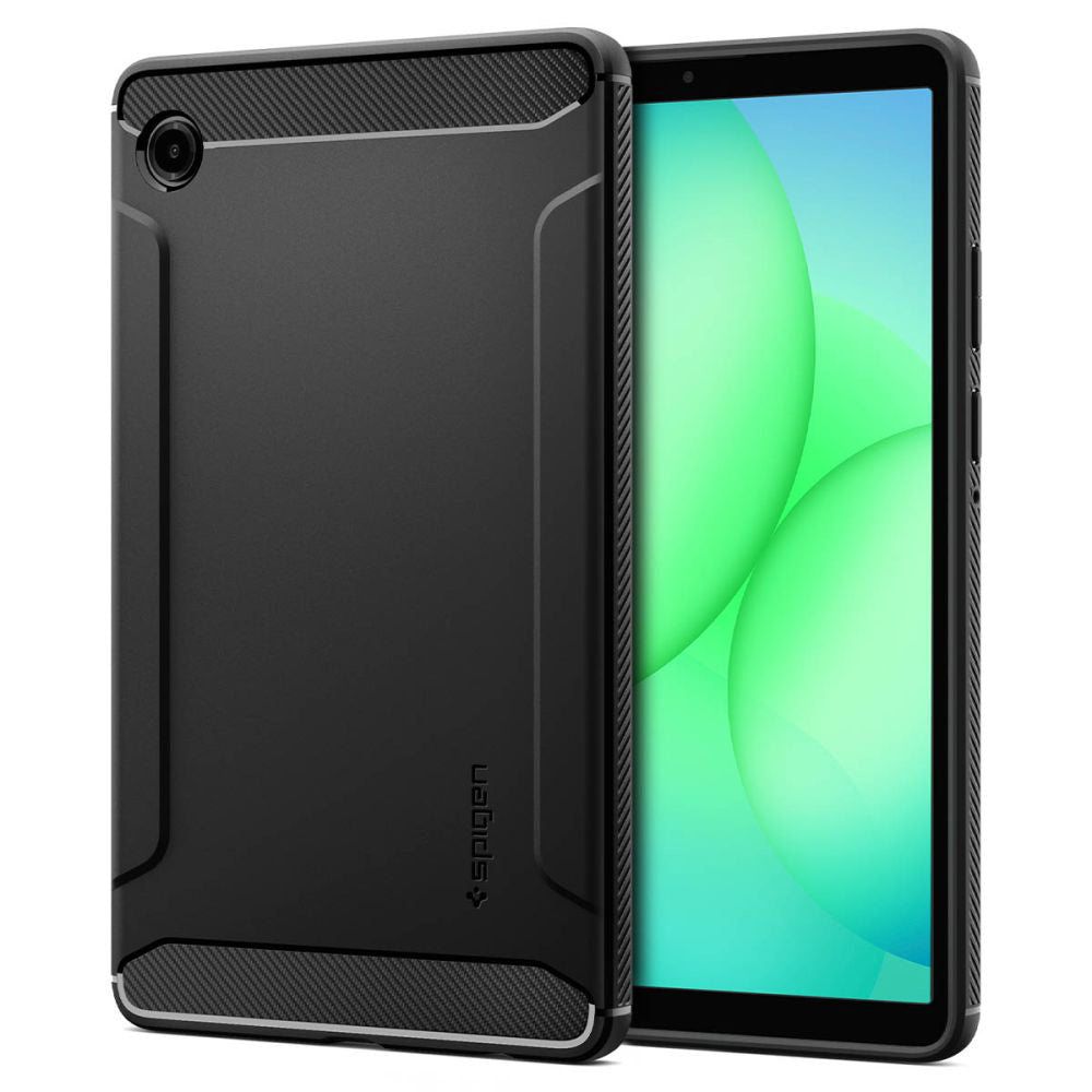 Deksel for Samsung Galaxy Tab A11, Spigen, Rugged Armor, Matt Svart