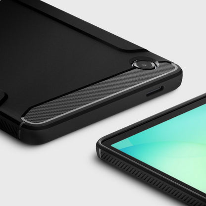 Deksel for Samsung Galaxy Tab A11, Spigen, Rugged Armor, Matt Svart