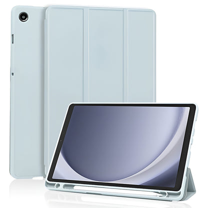 Deksel for Samsung Galaxy Tab A11 / Tab A9, Techsuit, Flex Trifold New Model, Blå