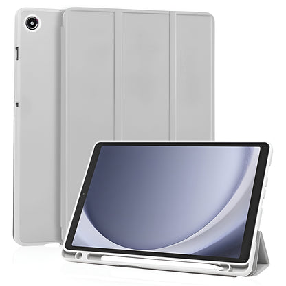 Hus for Samsung Galaxy Tab A11 / Tab A9, Techsuit, Flex Trifold New Model, Grå