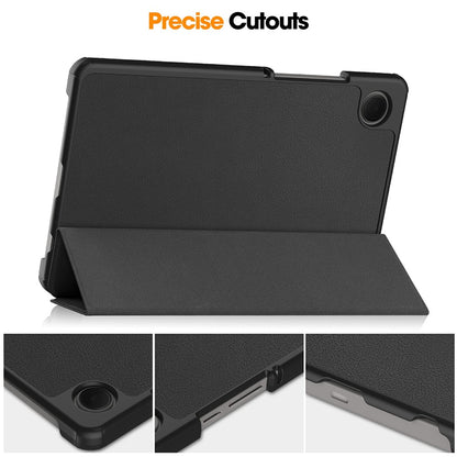 Deksel for Samsung Galaxy Tab A11 / Tab A9, Techsuit, FoldPro Ny Modell, Svart