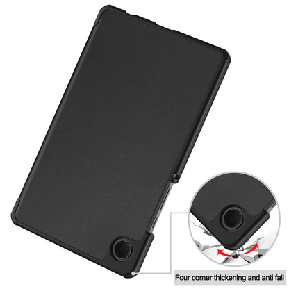Deksel for Samsung Galaxy Tab A11 / Tab A9, Techsuit, FoldPro Ny Modell, Svart