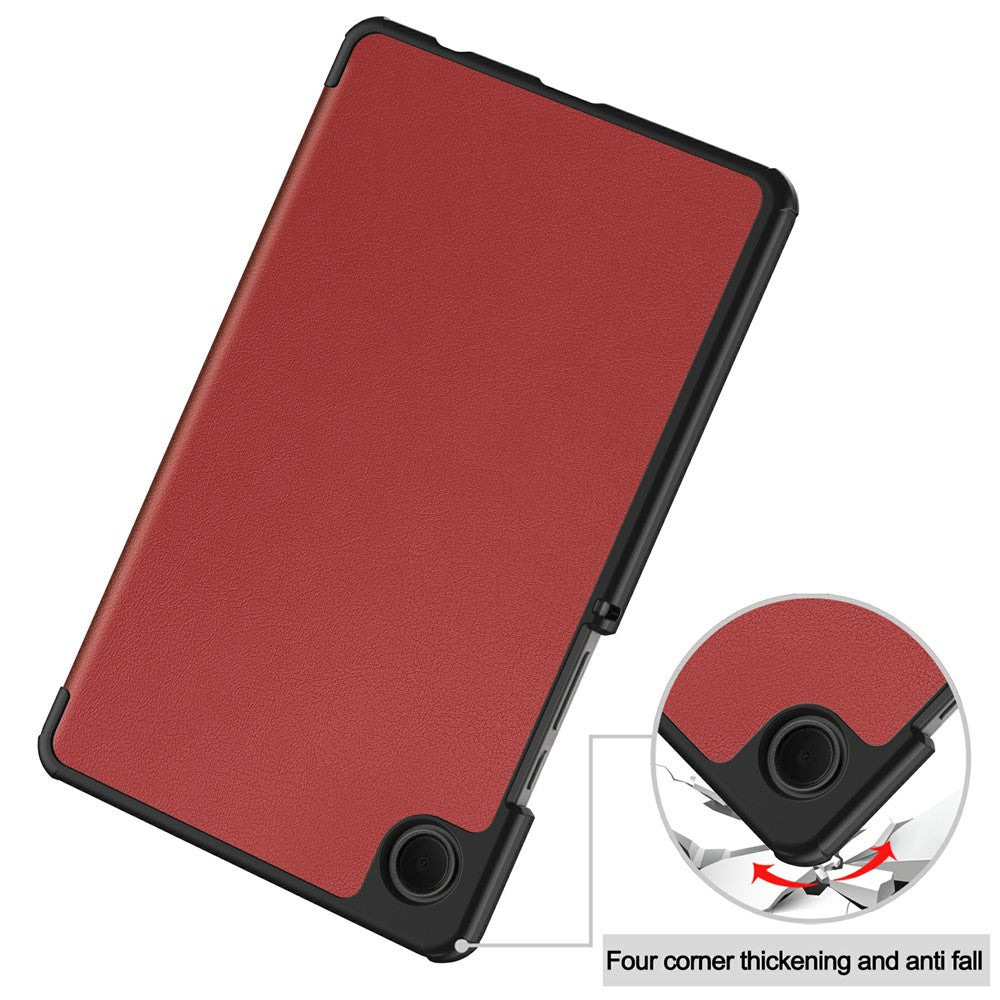 Deksel til Samsung Galaxy Tab A11 / Tab A9, Techsuit, FoldPro Ny Modell, Rød