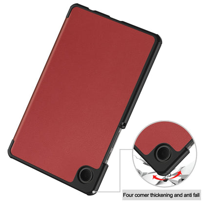 Deksel til Samsung Galaxy Tab A11 / Tab A9, Techsuit, FoldPro Ny Modell, Rød