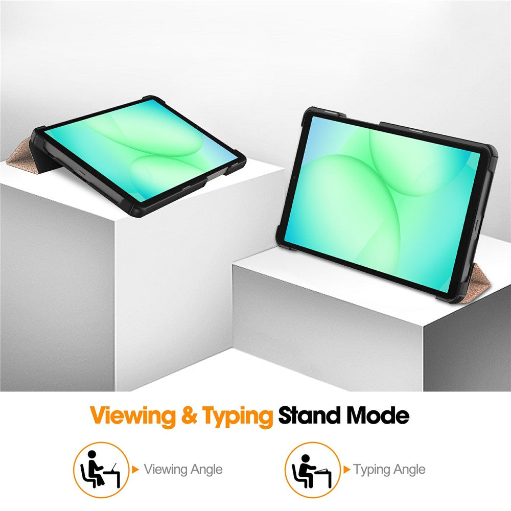 Etui for Samsung Galaxy Tab A11 / Tab A9, Techsuit, FoldPro, Roségull