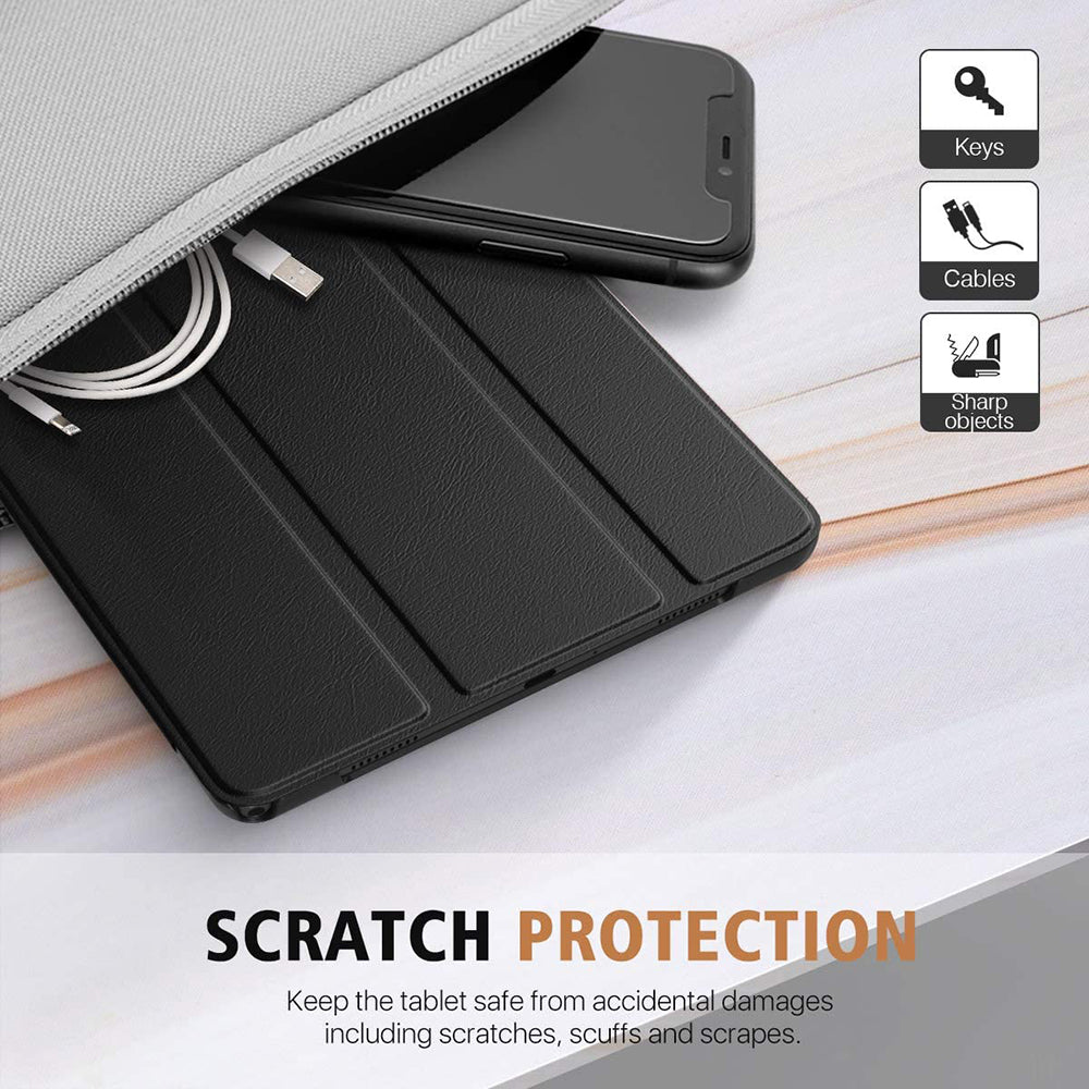 Deksel for Samsung Galaxy Tab A7 10.4 (2020) / Tab A7 10.4 (2022), Techsuit, FoldPro, Svart