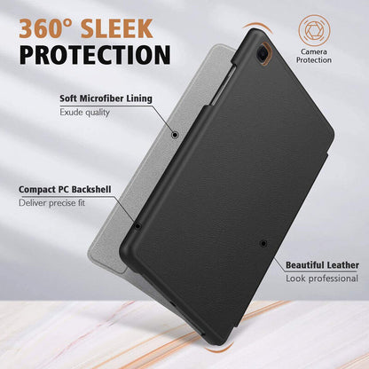 Deksel for Samsung Galaxy Tab A7 Lite, Techsuit, FoldPro, Svart