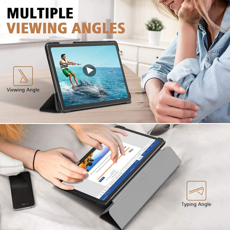 Deksel for Samsung Galaxy Tab A7 Lite, Techsuit, FoldPro, Svart