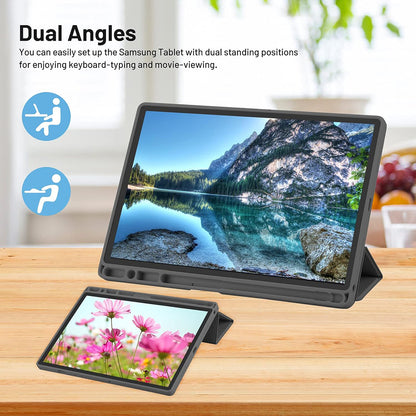 Deksel til Samsung Galaxy Tab A8 10.5 (2021), Techsuit, Flex Trifold, Blå