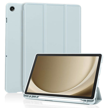 Deksel for Samsung Galaxy Tab A11+ / Tab A9+, Techsuit, Flex Trifold, Blå
