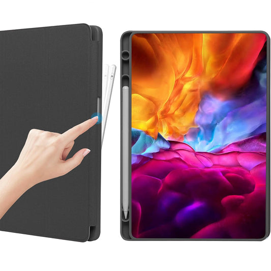 Deksel for Samsung Galaxy Tab A11+ / Tab A9+, Techsuit, Flex Trifold, Blå