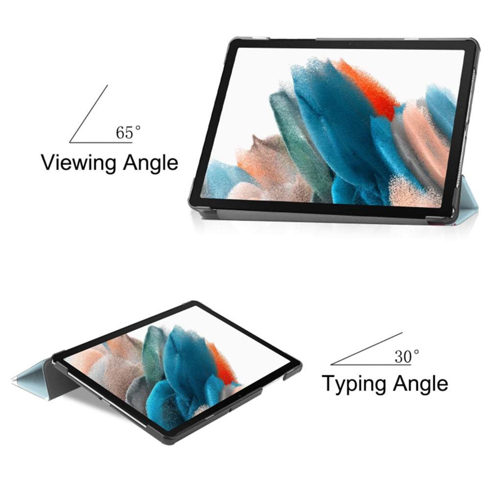 Deksel til Samsung Galaxy Tab A9+, Techsuit, FoldPro Unicorn, Flerfarget