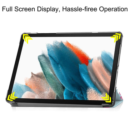 Deksel til Samsung Galaxy Tab A9+, Techsuit, FoldPro Unicorn, Flerfarget
