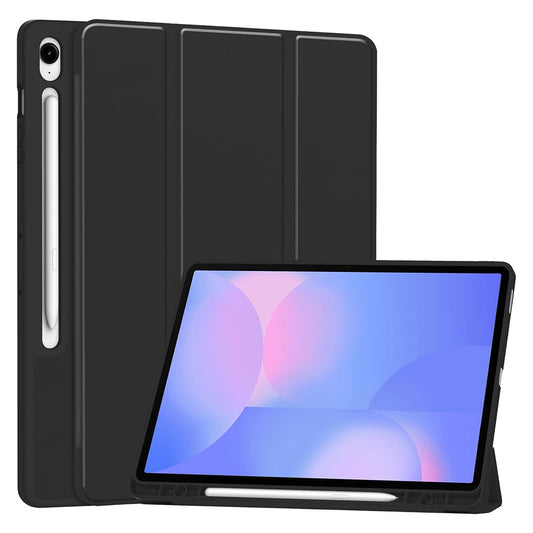 Deksel for Samsung Galaxy Tab S10 FE+, Techsuit, Flex Trifold, Svart