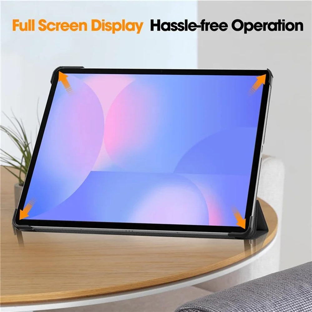 Deksel for Samsung Galaxy Tab S10 FE+, Techsuit, FoldPro, Svart