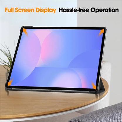 Deksel for Samsung Galaxy Tab S10 FE+, Techsuit, FoldPro, Svart