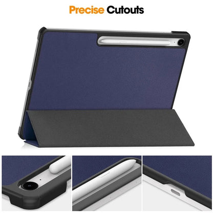 Deksel for Samsung Galaxy Tab S10 FE+, Techsuit, FoldPro, Rød