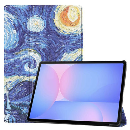 Deksel for Samsung Galaxy Tab S10 FE+, Techsuit, FoldPro Starry Night, Flerfarget