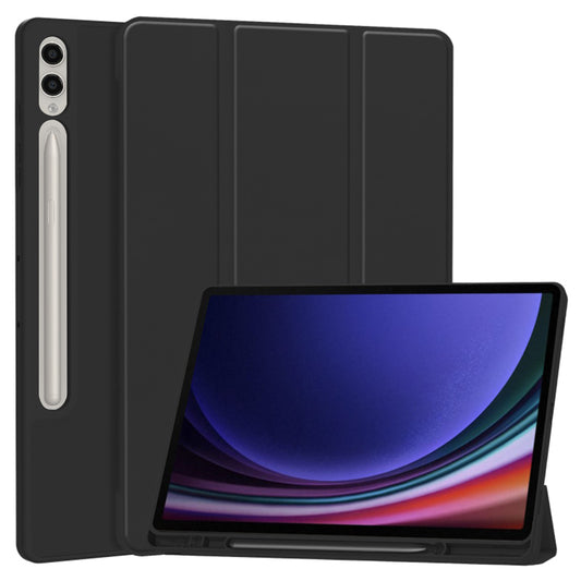 Deksel for Samsung Galaxy Tab S10+ / Tab S9 FE+ / Tab S9+, Techsuit, Flex Trifold, Svart