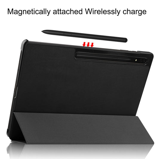 Deksel for Samsung Galaxy Tab S10+ / Tab S9 FE+ / Tab S9+, Techsuit, FoldPro, Svart