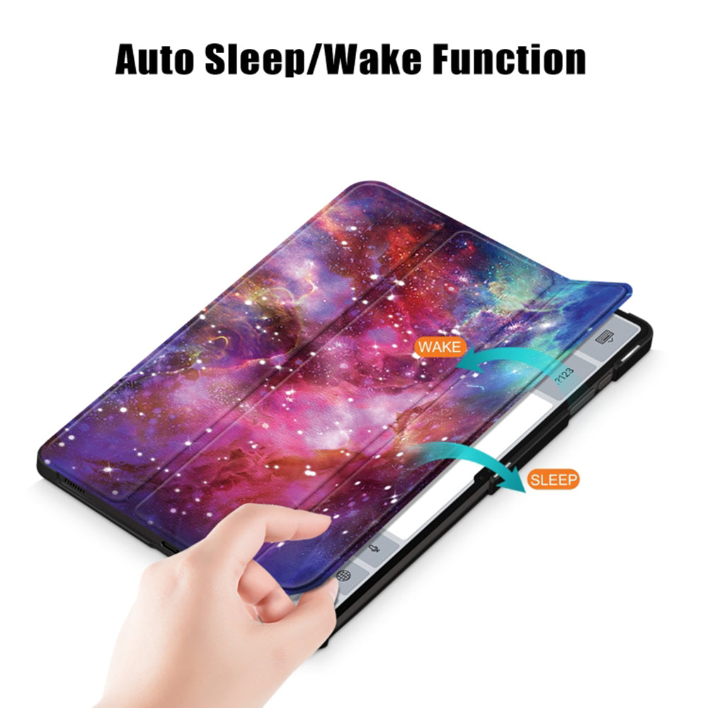 Deksel for Samsung Galaxy Tab S10 Ultra / Tab S9 Ultra / Tab S8 Ultra, Techsuit, FoldPro Galaxy, Flerfarget