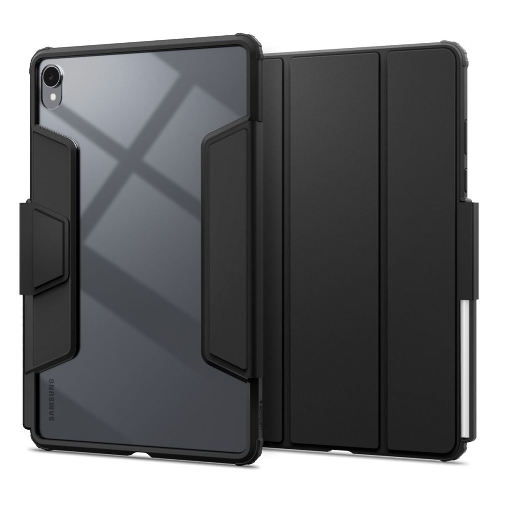 Deksel for Samsung Galaxy Tab S11, Spigen, Air Skin Pro, Svart ACS10216