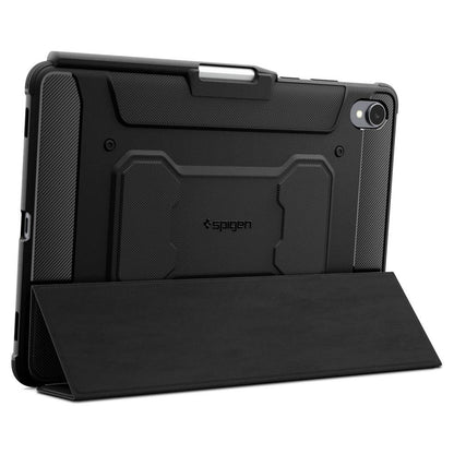 Deksel for Samsung Galaxy Tab S11, Spigen, Rugged Armor Pro, Svart ACS10149