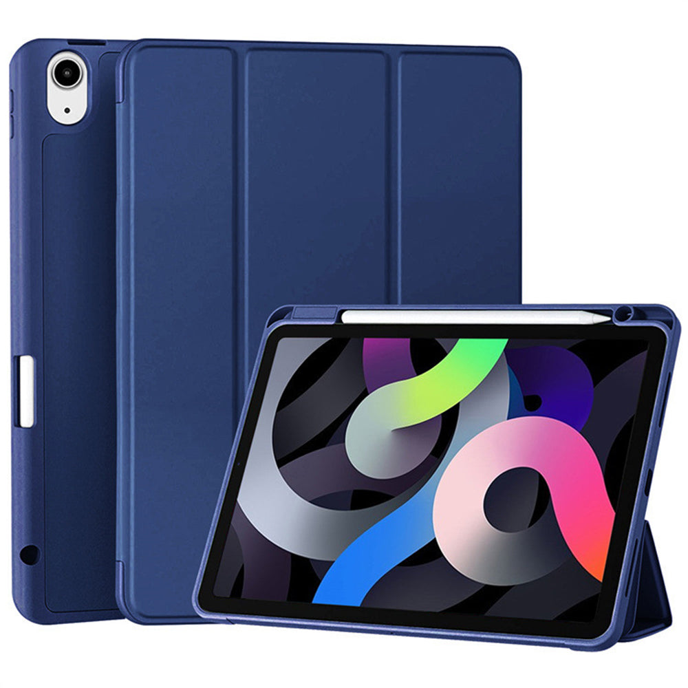 Etui for Samsung Galaxy Tab S11 Ultra, Techsuit, Flex Trifold, Mørkeblå
