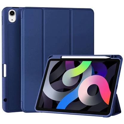 Etui for Samsung Galaxy Tab S11 Ultra, Techsuit, Flex Trifold, Mørkeblå