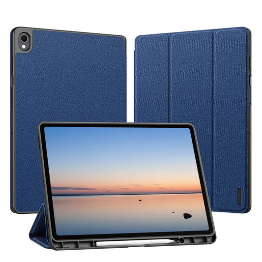 Etui for Samsung Galaxy Tab S12 Plus, DUX DUCIS, Domo med pennholder, blå