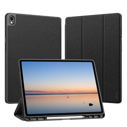 Etui for Samsung Galaxy Tab S12 Plus, DUX DUCIS, Domo med pennholder, svart